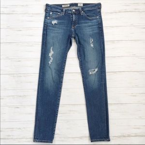 AG the Legging Ankle Super Skinny Jeans